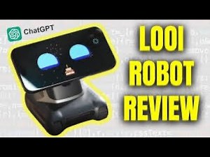 Unboxing and setting up looi robot