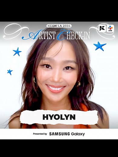 [#KCONLA2024] Incoming call from #HYOLYN 📱 See you at KCON! 💙 - 🎈 JUL 26-28 📍 Crypto.com Arena, LA Convention Center, GILBERT LINDSAY PLAZA ✨Let’s #KCON! 🎟️ axs.com/kcon2024 *Access to FESTIVAL GROUNDS is included in all tickets
