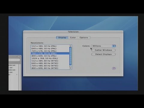 Apple Macintosh - Test of S-Video to HDMI adapter on Apple PowerBook G4