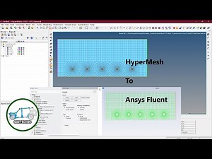 CFD Mesh in Hypermesh 02 - Hypermesh to Ansys Fluent 2D Mesh Export
