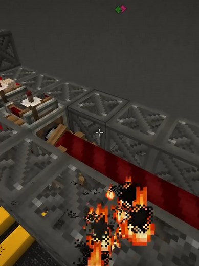 Troubleshooting a Moving Crane in Minecraft Create Mod