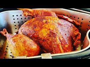 Masterbuilt Butterball Deep Fried Turkey Indoor Electric Turkey Fryer AppleWood Rub