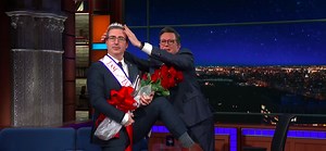 Watch John Oliver Talk Trump, Brexit Chaos on 'Colbert'