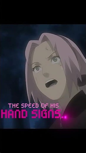 Kakashi's Hand Signs Are So Fast⚡Montagem Rugada Edit