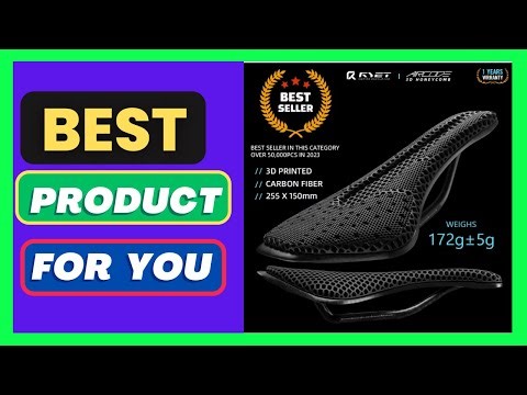 RYET Full Carbon 3D Printed Saddle Ultralight Hollow Com