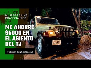 Cómo adaptar asientos para Jeep TJ, adaptar asiento trasero