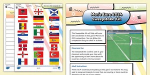 Men's Euro 2024 Sweepstake Kit
