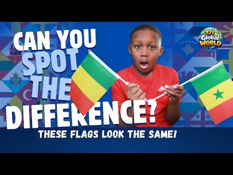 Can You Spot the Difference? These Flags Look the Same!