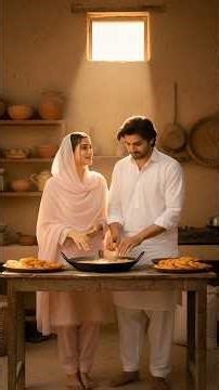 Sehri Ready! 😍 Desi Village Couple Morning Routine”#villagevlog #village #ramadan #fypシ