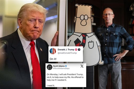 Trump responds to ‘Dilbert’ creator Scott Adams’ plea for help to obtain cancer treatment: ‘On it’
