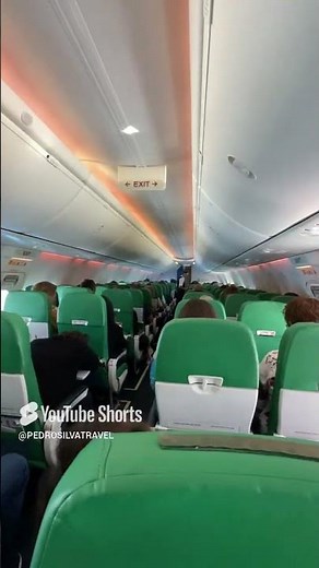 INSIDE TRANSAVIA BOEING 737-800 #inside #interior #cabin #transavia #boeing #boeing737800