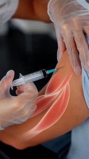 How an Injection Works 💉Inside the Human Body. #humanbody #anatomy #sciencetokaiart