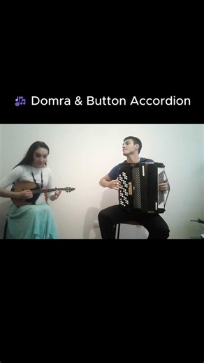 🎼 Mozart – Eine Kleine Nachtmusik | Domra & Button Accordion 🎶 #shorts