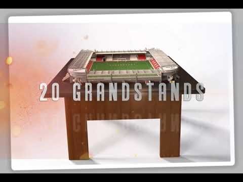 Subbuteo Stadium Next generation of stadium build