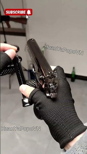 HY PPK 007 Toy BB Gun - 6mm Plastic BB Toy Gun