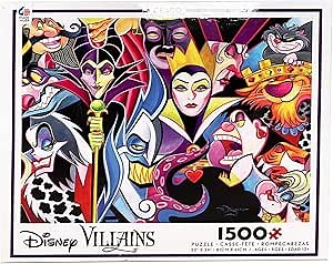 Ceaco - Disney - Villains - 1500 Piece Jigsaw Puzzle