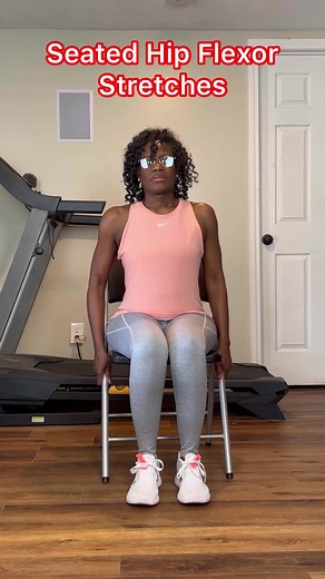 258K views · 5K reactions | Here are 3 hip flexor stretches that you can do while seated. Be sure your back is straight for all 3 exercises. For more hip exercises, visit my YouTube channel. #therealbernicetaylor #hipflexors #hipflexorstretch #seated #modified #beginnerworkout | Bernice Taylor Fitness | Facebook