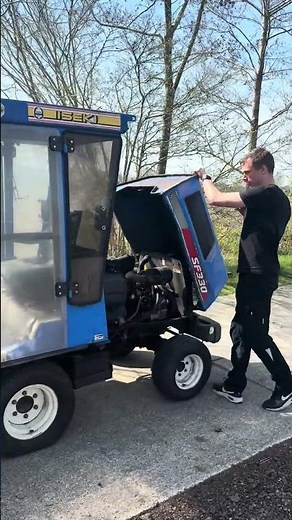 iseki lawnmower / zitmaaier /aufsithmaher / rasen traktor / grasmaaier