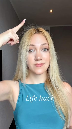 Life hack for frizzy hair 🫰🏻✨🫧 #hairstyle #hacks #trending