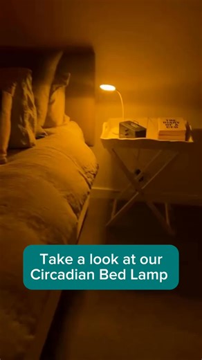 𝗔𝗿𝗲 𝘆𝗼𝘂 𝘀𝘁𝗿𝘂𝗴𝗴𝗹𝗶𝗻𝗴 𝘁𝗼 𝗴𝗲𝘁 𝘁𝗼 𝘀𝗹𝗲𝗲𝗽 𝗮𝘁 𝗻𝗶𝗴𝗵𝘁? Your lighting could be keeping you awake. Most home bulbs give off blue light, the same signal your brain uses to stay alert during the day. At night, it suppresses melatonin and makes falling asleep so much harder. 💡 The fix: Our Circadian Bed Lamp replaces harsh evening light with soothing amber & red light that protect your sleep cycle and help you wind down naturally. Why it works: • No melatonin disrupting blue