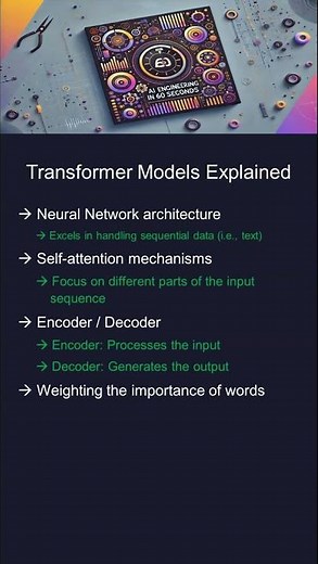 [AI Engineering in 60 Seconds] Understanding Transformer Models - #ai #neuralnetworks #deeplearning