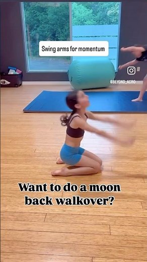 How to do a moon back walkover