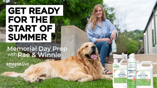 Watch Get Ready for Summer with Wondercide on Amazon Live