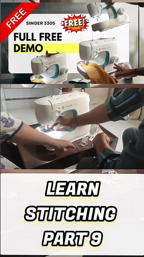 SINGER FM 3305 MODEL||. FULL DEMO #shorts