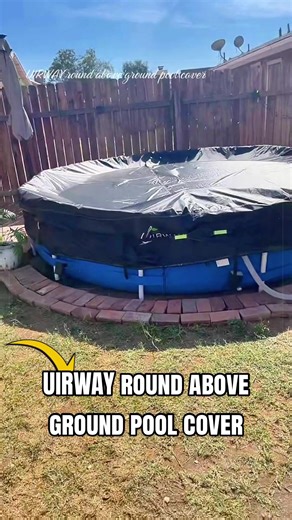 UIRWAY round above ground pool cover @UIRWAY #weeklyDeals #greenish #tiktokshopspringglowup #springbreak #tiktokshopcreatorpicks
