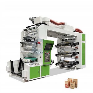 [Hot Item] Automatic Roll Stack Plasitc Paper Fabric Flexo Printing Machine Price