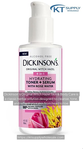 Dickinsons Original Witch Hazel Skin Body Care