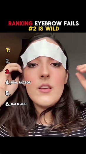 Ranking the Most Embarrassing Eyebrow Shaving Fails