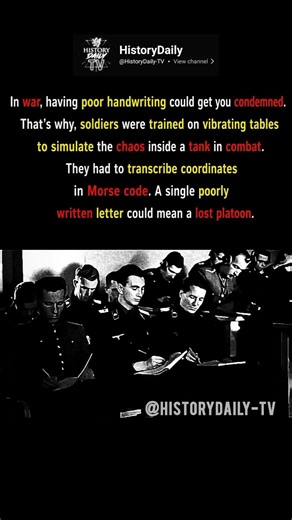 The extreme training of Panzer operators #WW2 #funfacts #history #SecondWorldWar