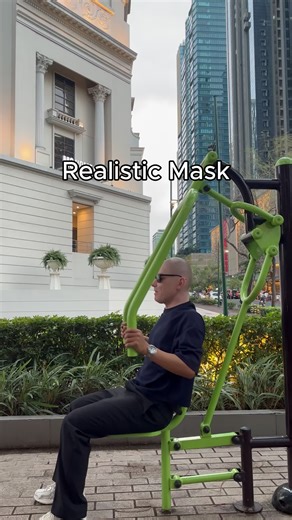 Realistic Mask #realisticmask #siliconemask #hyperrealistic #mask #disguise #halloweenmask