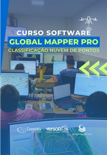 Treinamento Intensivo em Global Mapper Pro para Topografia