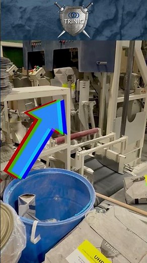 Behind The Scenes: How UHPC & GFRC are bagged post blending. #architecturalconcrete #precast #uhpc