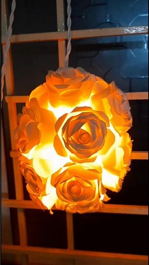 Unbelievable Paper Cup Lamp So Beautiful You Won’t Believe It’s DIY!Must See DIY