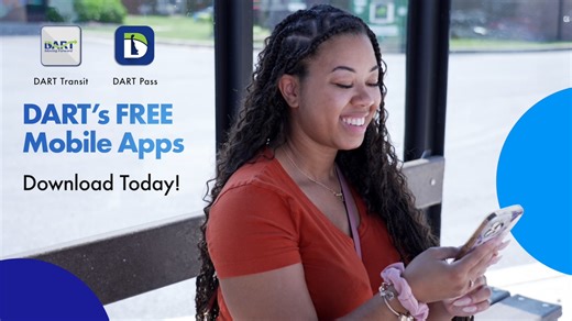 Have you downloaded the DART mobile apps yet? You should! They’re FREE and CONVENIENT! https://dartfirststate.com/RiderInfo/MobileApps/ #NetDE #DARTDE #TryTransit | DART First State