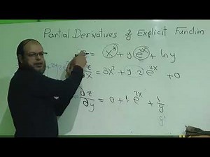 ch 4 (4) partial derivatives (explicit function)