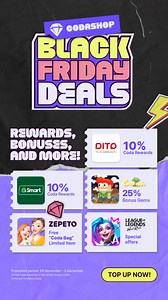 431 reactions |  Ready to level up your play with some epic deals? We got your back with exclusive offers.  | Codashop | Facebook