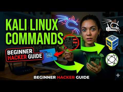 Kali Linux Commands Every Ethical Hacker Should Know (Beginner Guide)