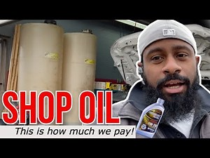 $40 Oil Change?...This is how much our shop pays for bulk oil...