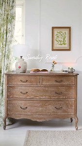 Bedroom Bliss: A Place for Everything 🧺✨ Gorgeously feminine and effortlessly functional, our French Romance Chest is the perfect way to organise your space and declutter your bedroom in style. Ideal for storing blankets, bed linen, or clothes, it’s the perfect companion for a New Year sort out. What could you use a little extra storage for? | French Bedroom