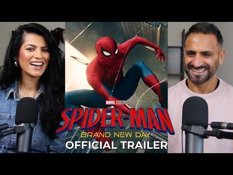 Spider-Man: Brand New Day Official Trailer Reaction! | Tom Holland | Marvel Studios