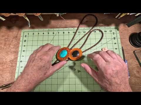 Leather Bolo Tie Slide