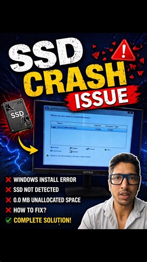 SSD Crash Issue