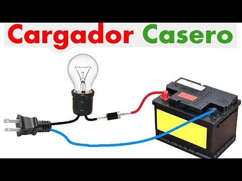 How to charge your car battery at home. Very easy to do!