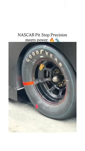 picpac2026 on Instagram: "The post features a viral slow-motion clip demonstrating the extreme precision of a professional NASCAR pit crew member executing a traditional 5-lug tire change. The footage captures the mechanic unfastening the wheel, swapping the Goodyear Eagle rubber, and re-torquing the nuts in a fluid motion that takes less time than a human blink. Replies are filled with "Satisfying" comments, with users comparing this efficiency to their local mechanics who take hours for a rota