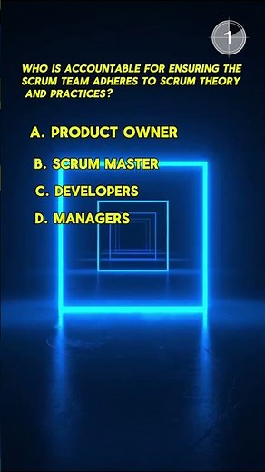 Scrum Master 2025 Certification Practice Question