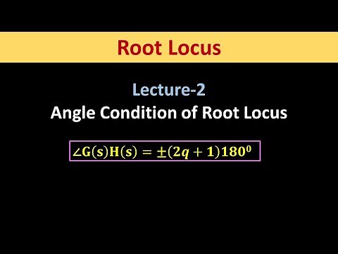 Angle Condition of Root Locus